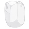 Durable Collapsible Laundry Baskets, Reinforced Mesh Pop Up Laundry Hamper,