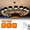 Propow 25 Watt Light Bulbs Equivalent A15 E26 3W LED