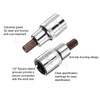sourcing map 2pcs 5/16" Hex Bit Socket 1/2" Square Drive