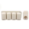 Toothbrush Holder Bathroom Hanging Vanity Tooth Brush Organizer Punch Free