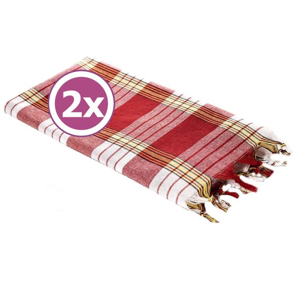 Carenesse Hamamtuch Classic 2er Set 80 x 170 cm I