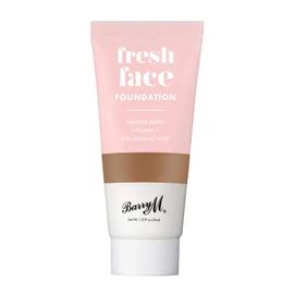 Barry M Cosmetics Fresh Face Lightweight Liquid Foundation Infused With Hyaluronic Acid And Vitamin C, Shade 14