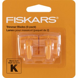 Fiskars 177500-1001 Fiskars Reinforced Trimmer Blades (2 Pack), Packaging May Vary , Orange