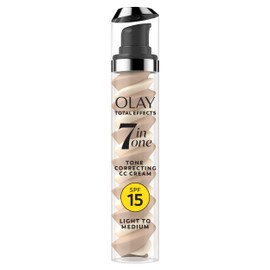 Olay Total Effects Tone Correcting Face Moisturizer with Sunscreen SPF 15, Light to Medium 1.7 Ounces