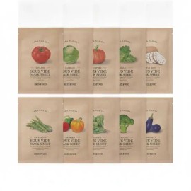skin food Choose one of 10 Skinfood sous vide mask sheets, 1 sheet of broccoli / 스킨푸드 수비드 마스크시트 10종 중 택1 브로콜리 1매