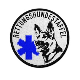 Copytec Patch Rescue Dog Squadron Rescue Dog Unit Disaster Protection Dogs #38810