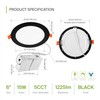 ASD 6 Pack LED Recessed Lighting 6 Inch 15W, 5