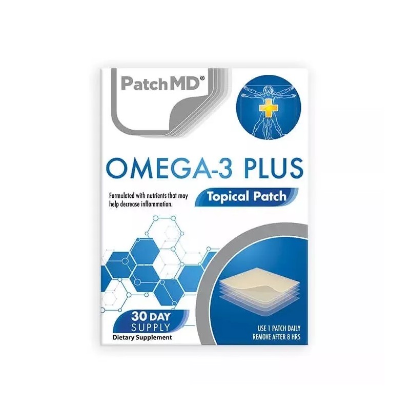 PatchMD 90 Day Supply Original PatchMD Omega-3 Plus Patch 90
