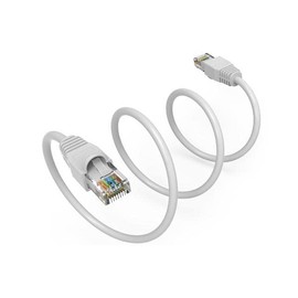 Nippon Labs 75Ft Cat6A UTP Ethernet Network Booted Cable, 24AWG 75 Feet Gigabit LAN Network Cable RJ45 High Speed Patch Cable, White, 60CAT6A-75WT