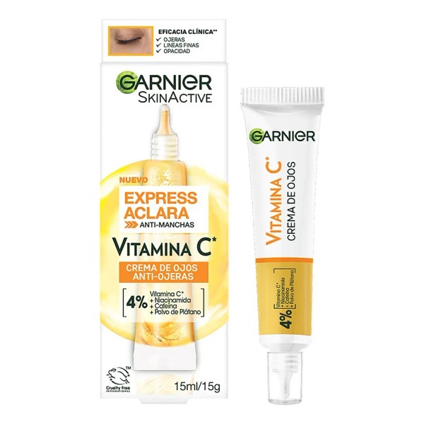 Crema de Ojos Express Aclara para la Reducción Ojeras con