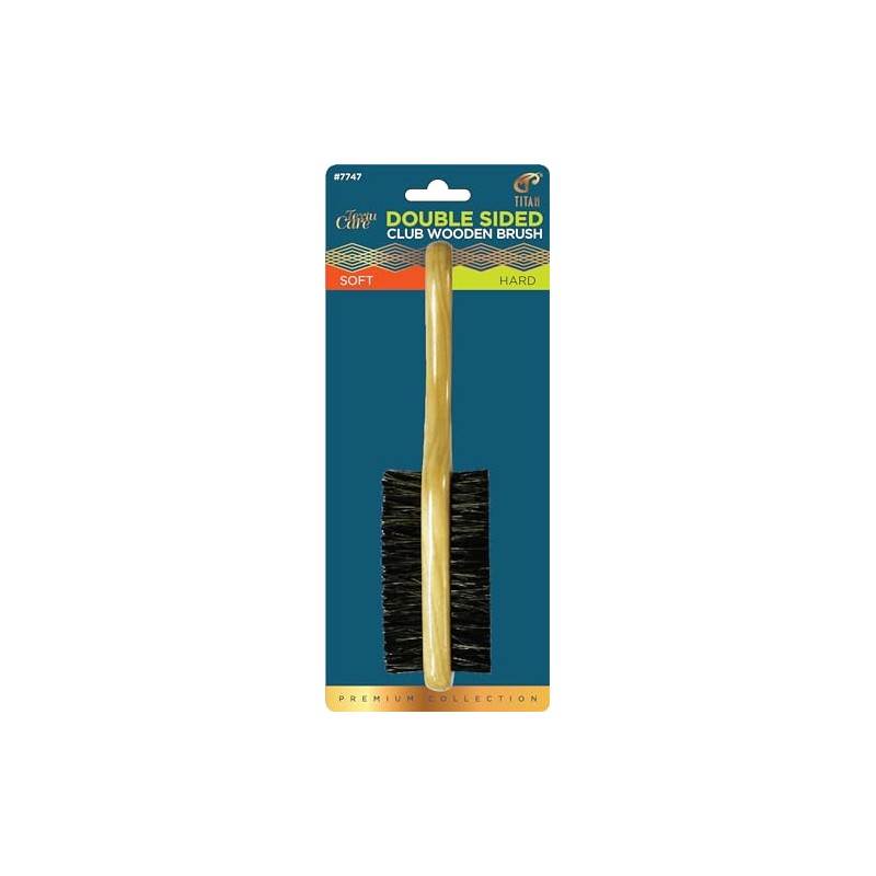 TITAN Double Sided Club Brush Soft and Hard