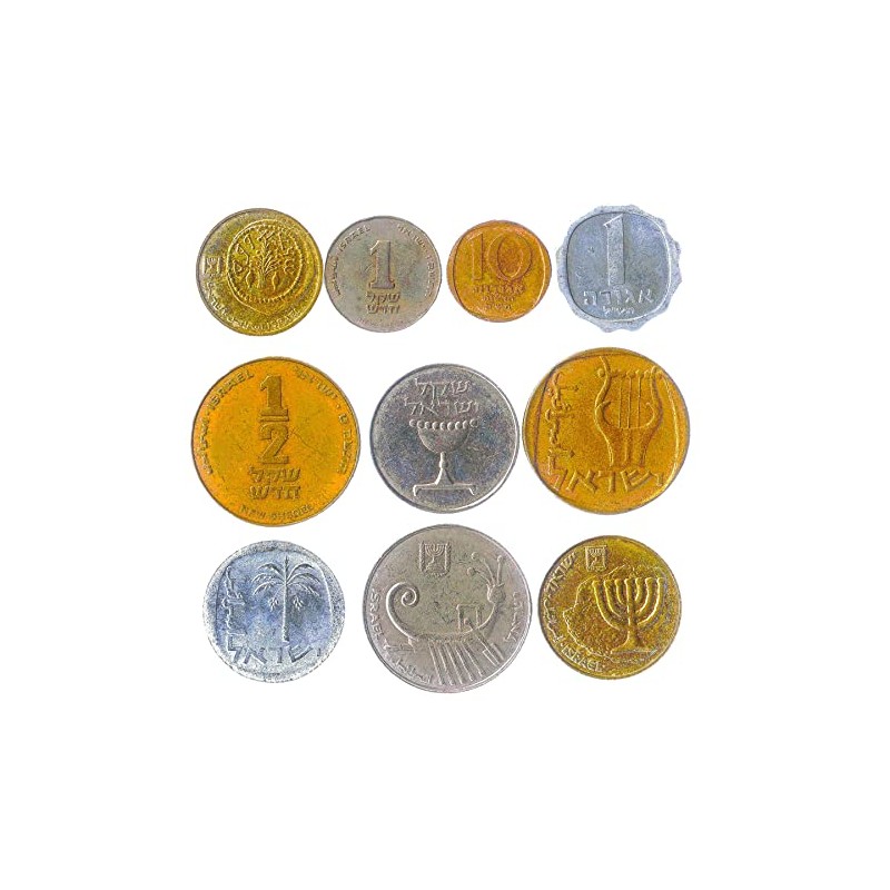 Hobby of Kings Israel 10 Mixed Coins | Sheqalim |