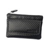Deluxe Key Bag, Carbon leather, black