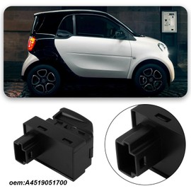 OTOTEC Car Window Switch Electric Window Regulator Window Regulator Push Button Switch A4519051700 Compatible with Smart For Two 451