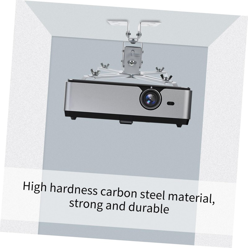 KONTONTY Adjustable Carbon Steel Projector Ceiling Mount Bracket Capacity Easy