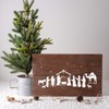 Nativity Stencil - DIY Stencils That Work Great for Wood