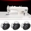 ECSiNG 4PCS Stainless Steel Bobbin Case 22.5x13mm Compatible with Juki