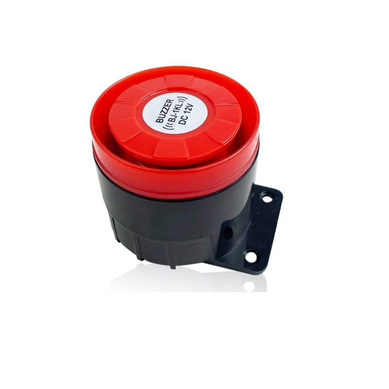 Switian DC 12V Wired Mini Sound Light Alarm Horn Siren