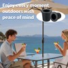 Patio Table Umbrella Hole Ring Plug, Patio Umbrellas Cone Wedge