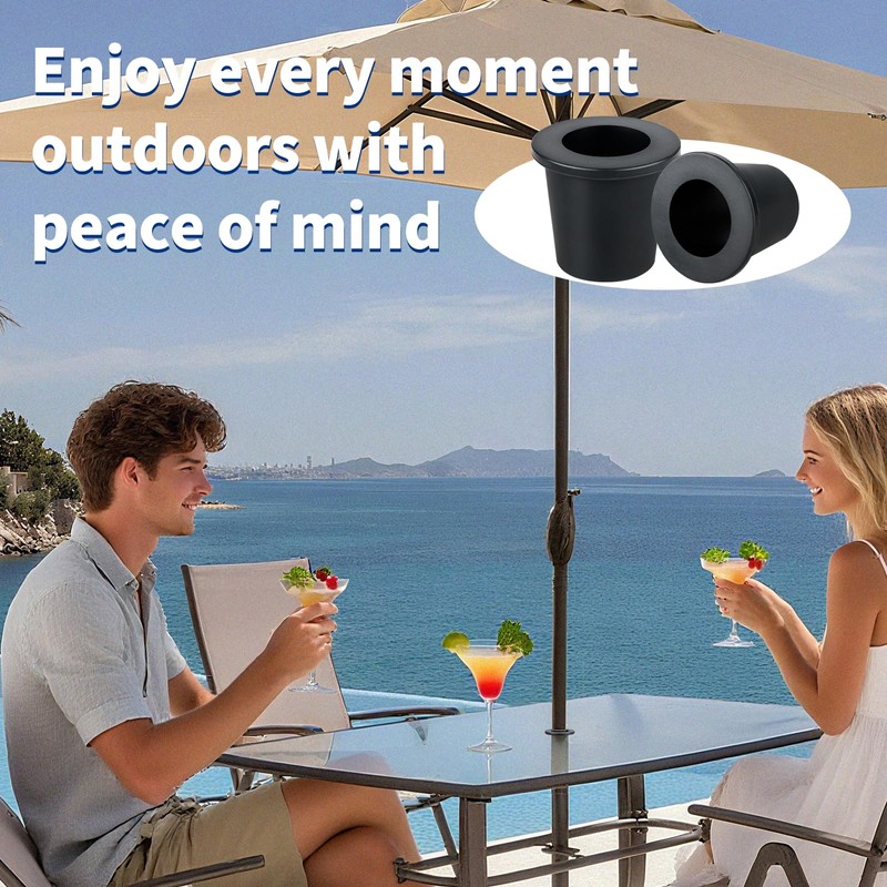 Patio Table Umbrella Hole Ring Plug, Patio Umbrellas Cone Wedge