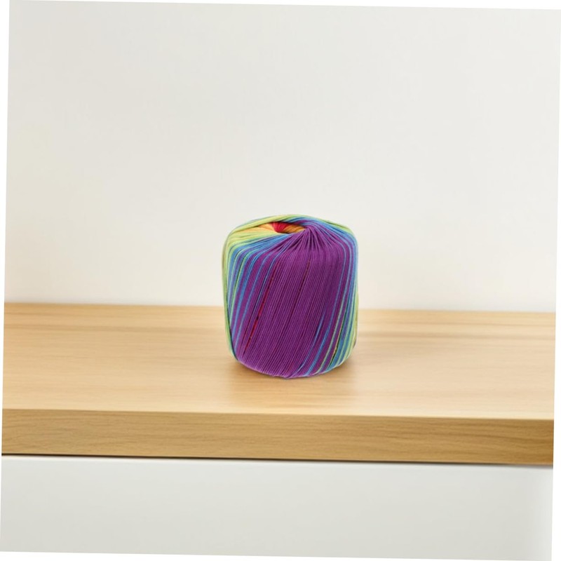 COHEALI 2pcs Handmade Woven Cotton Thread Multi-Function Crocheting Yarn DIY