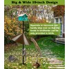 Ansionsol 19 Inch Wide Squirrel Baffle for Bird Feeder Pole,
