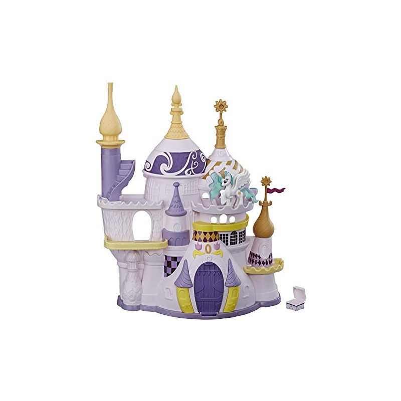 My Little Pony Canterlot Castle Playset with Princess Celestia Figure
