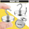NOBEFY 20 Pack 100 LBS Strong Magnetic Hooks, Magnetic Hooks