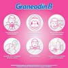 Graneodín B, para dolor de garganta, sabor frambuesa