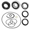 Rear Axle Brake Drum Wheel Seal Bearing O Ring For