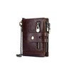 PORRASSO Women's Leather Wallet Credit Card Holder with RFID Protection