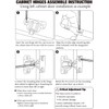 8 Pcs Replacement for Blum Cabinet Hinges, 110 Degree Compact