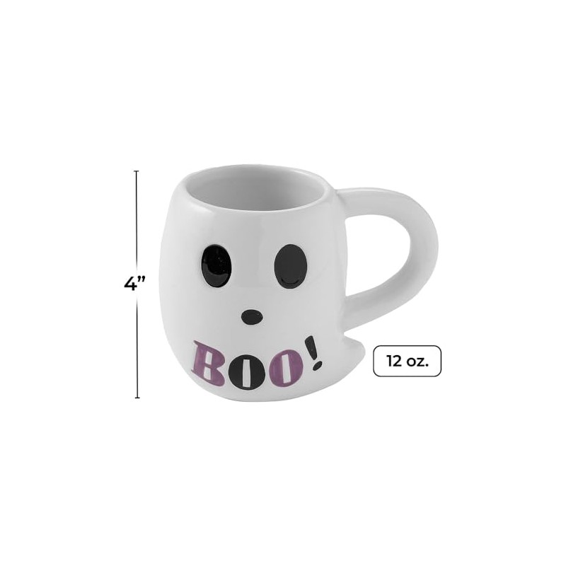 Ghost Mugs - Home Decor - 4 Pieces