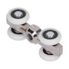 Shower Door Sliding Wheel Suspension Outer Pulley Roller Replacement Accessories