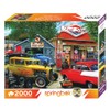 Springbok's Hot Rod Cafe 2000 Piece Puzzle for Adults Features
