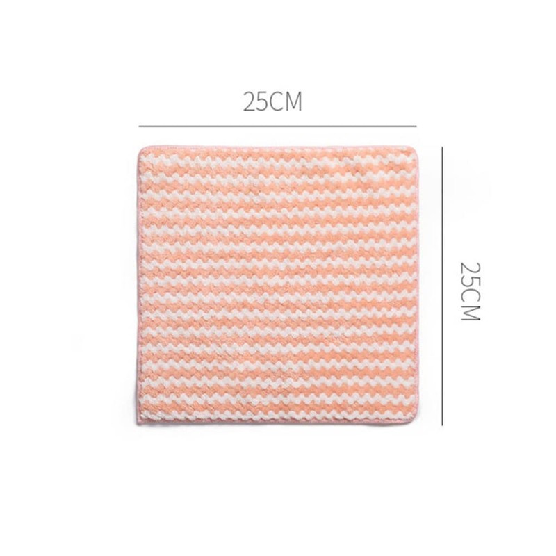 5X Microfibre Cleaning Cloth Microfiber Dish Car Glass Kitchen Towel