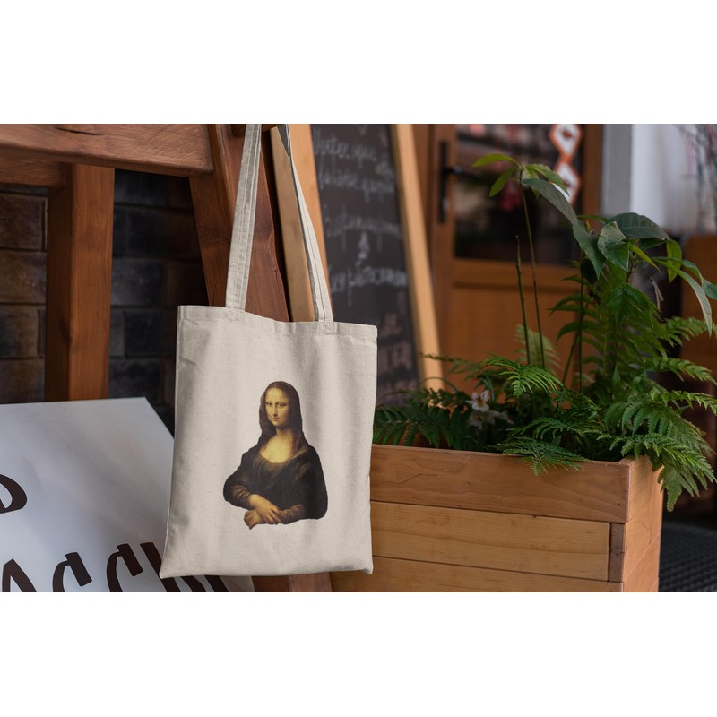 rainUP Gioconda Mona Organic Cotton Tote Bag Smooth Light Beige