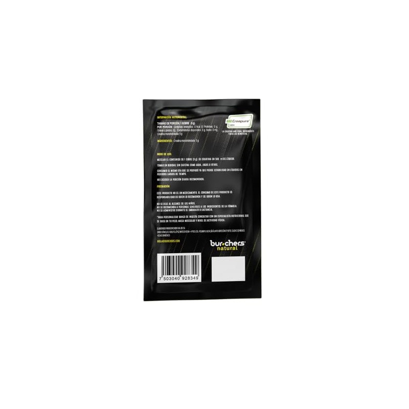Creatina Monohidratada Creapure, Multipack 20 Sobres de 5g CU