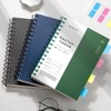 EMSHOI A5 Spiral Notebook College Ruled Lined Journal, Small 5.7"