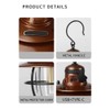 Outdoor Camping Lantern Portable Retro Camping Tent Light USB Rechargeable