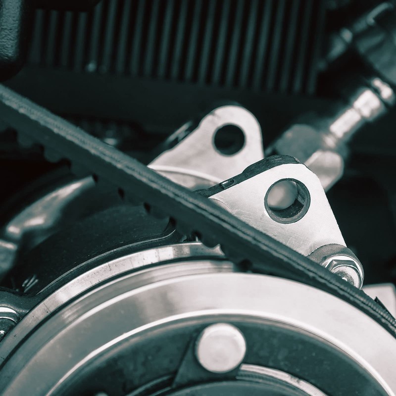 sourcing map XPZ-1120 Cogged V-Belts 1120mm Pitch Girth 10mm Width