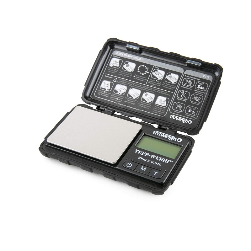 Truweigh TUFFWEIGH Digital Mini Scale (100g x 0.01g - Black/Black)