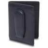 Bosca Navayo Deluxe Cartera de bolsillo frontal, Azul/Negro, Una talla,