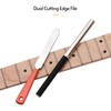 Stainless Steel Guitar Fret Crowning File Set Tool Luthier Repairing