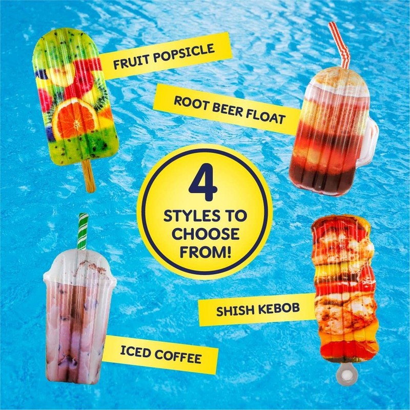 Root Beer Float and Noodle - Pool Float Tube, Inflatable