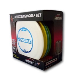 Discraft Deluxe Disc Golf Set (4 Disc and Bag) by Discraft