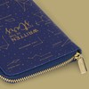 Legami - Blue Travel Document Bag Travel Organizer ID Holder