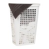 Mind Reader Slim Tapered Laundry Hamper with Lid, Clothes Basket