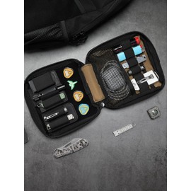 VIPERADE CHP1 Molle Pouch Tool Bag, Tactical Admin Pouch EDC Organizer, Multifunctional 500D Multi-pocket Utility Pouch for EDC Tools/Digital Storage/Camping Bush Craft Survival