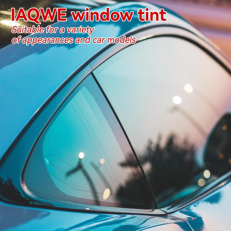 IAQWE Ceramic Car Window Tint with 5% Percent VLT 24"